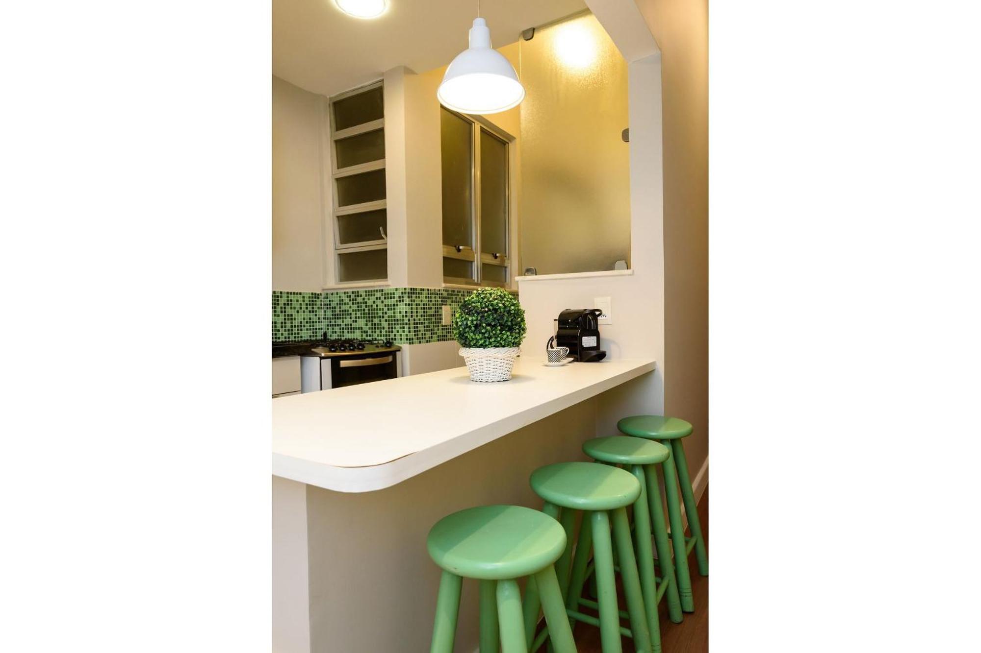 Apartamento Moderno Em Copacabana | Sl 363/109 Rio de Janeiro Luaran gambar