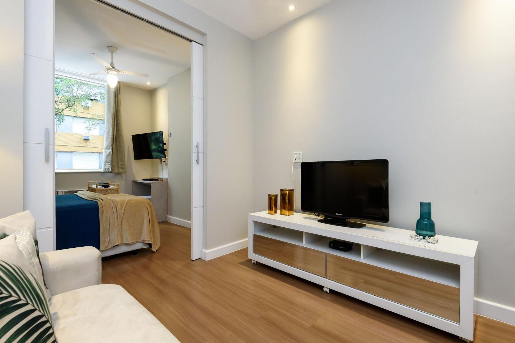 Apartamento Moderno Em Copacabana | Sl 363/109 Rio de Janeiro Luaran gambar