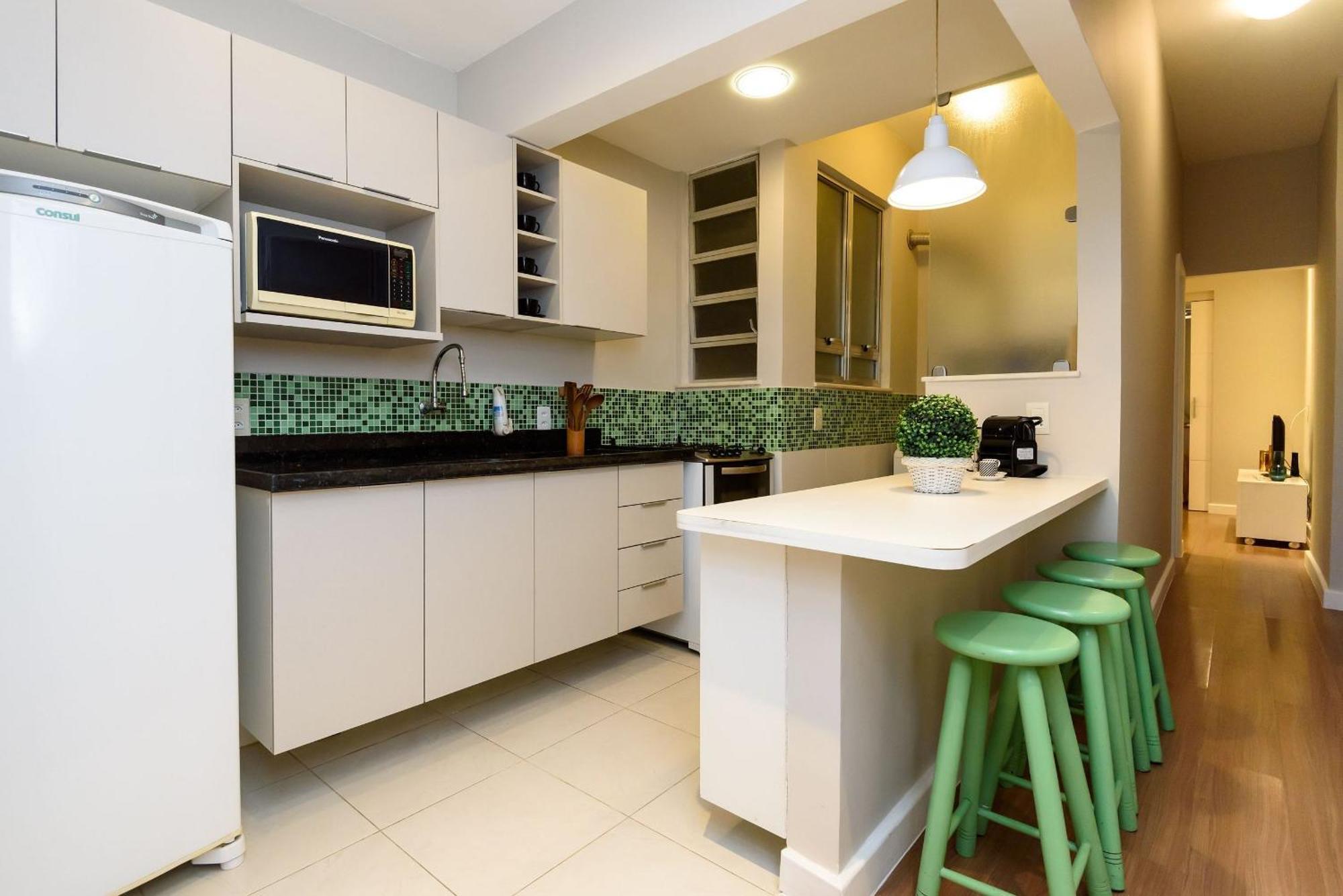Apartamento Moderno Em Copacabana | Sl 363/109 Rio de Janeiro Luaran gambar